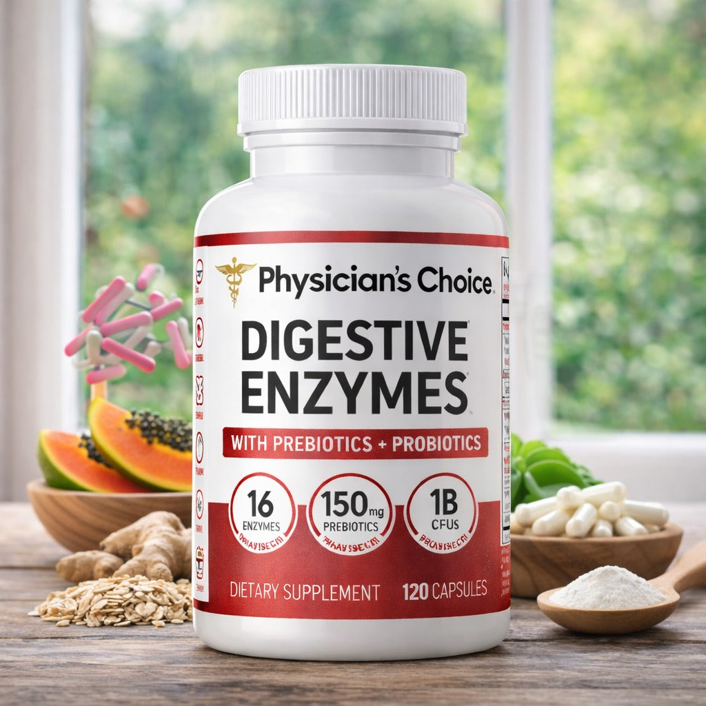 Enzimas Digestivas 120 Cápsulas