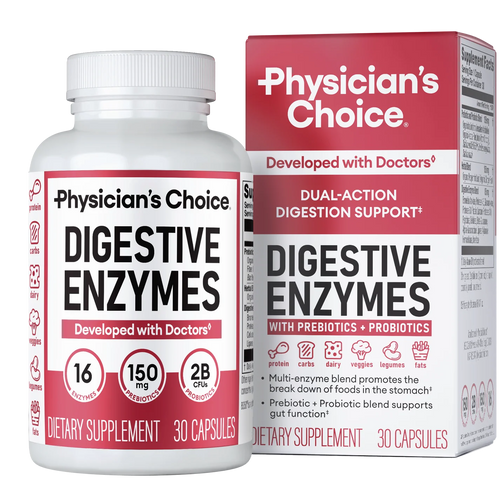 Enzimas Digestivas 120 Cápsulas