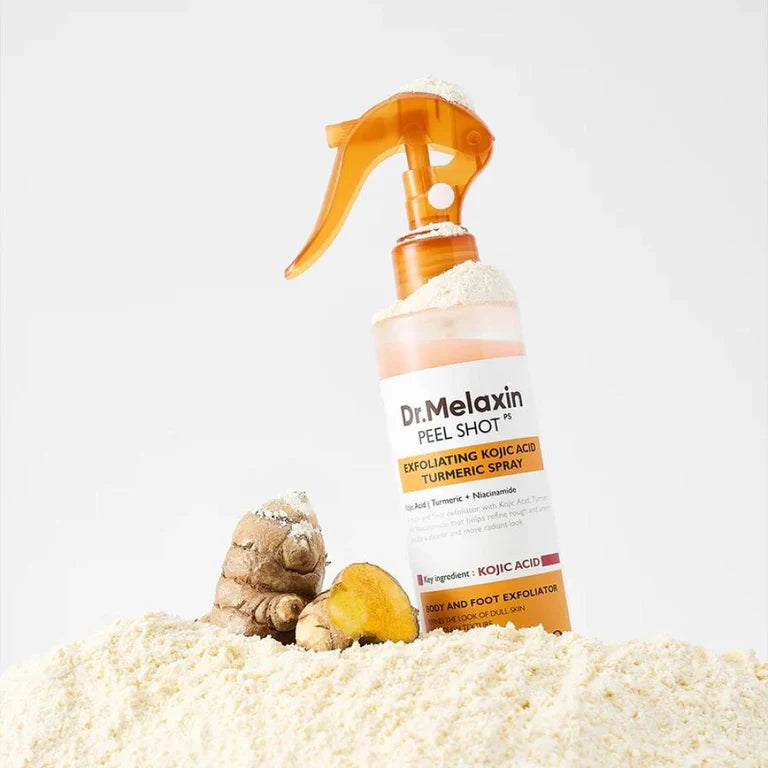 Dr. Melaxin Spray Exfoliante Corporal Ácido Kójico + Cúrcuma Spray 200ml